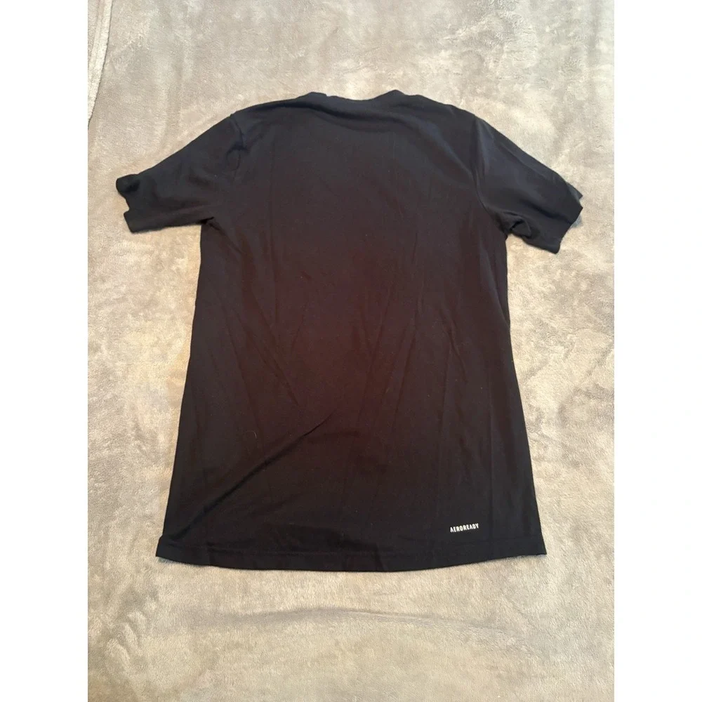 adidas AEROREADY Primegreen Black Performance T-Shirt Men's XS Athletic Running
